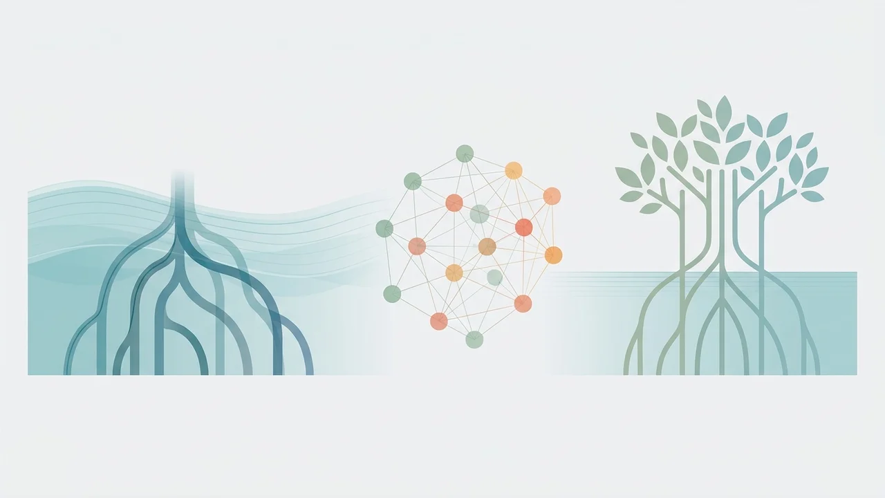 Enabling mangrove restoration by AI-tailored microbiome fortification — project cover